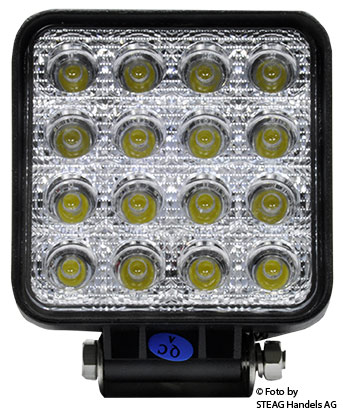 Arbeitsscheinwerfer LED 9-32V3071 Lumen, 110x110x72mm